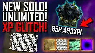 *NEW* SOLO UNLIMITED XP! & CAMO GLITCH! | GET MASTER PRESTIGE! IN BO6! | UNLOCK ALL CAMOS FAST!