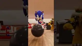 Super Mario Takes on Sonic in EPIC Bowling Battle