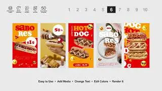 After Effects Template - Food Instagram Stories Videohive