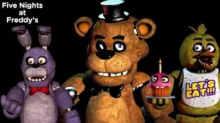 БЕЗУМНЫЕ АНИМАТРОНИКИ ОЖИЛИ! Five Nights at Freddy's #1