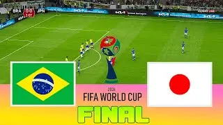 BRAZIL vs JAPAN - Final FIFA World Cup 2026 | Full Match All Goals | Football Match