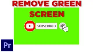 How to Remove Green Screen in Premiere Pro #shorts #short