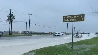 Labor Day washout on the beach