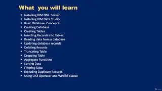 DB2 For Beginners - learn SQL