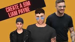 Sims 4| CAS - Liam Payne + CC Folder + Sim Download