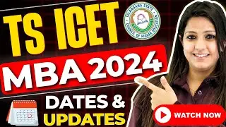 💥TS ICET 2024 MBA Entrance Exam Dates Out!😱 TS ICET MBA Admissions💥#mba #icet2024 #mbaadmissions