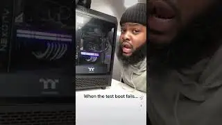 Test Boot Before Closing Your Case 🤦🏿‍♂️