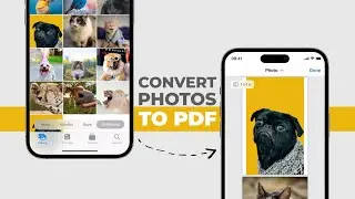 How to Convert Photos to PDF on iPhone