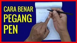 How to handle pen for good handwriting