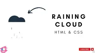 Html CSS Rain  Animation Effects | CSS and HTML Only!