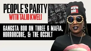 Gangsta Boo On Three 6 Mafia, The Occult, The Illuminati, And Horrorcore Music | Peoples Party Clip