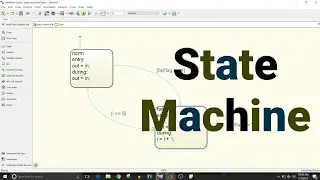 Simulink Tutorial - 34 - State Machine Implementation