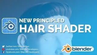 NEW HAIR SHADER! - Blender 2.8 Alpha