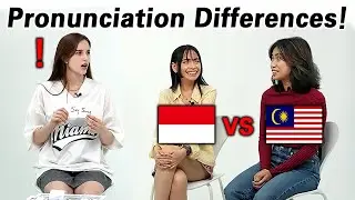 Malaysia vs Indonesia Languages |  Do They Use Same Words? Pronunciation Differences!!