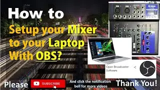 How to setup your Mixer with OBS