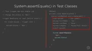 5 2 How to Use System assertEquals/SALESFORCE-The power of SOQL/VL INFOTECH