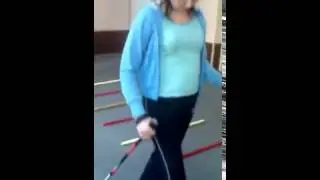 9 мес. после инсульта - ходьба / 9 months. after stroke - walking