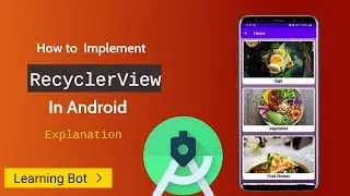 How to implement recyclerview in android | RecyclerView Tutorials