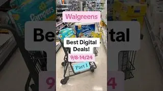 Best Digital Deals at Walgreens this week 9/8-14/24. PART 1