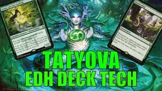 Commander Cafe: Tatyova Lands Matter EDH/ Commander Deck Tech - Magic the Gathering