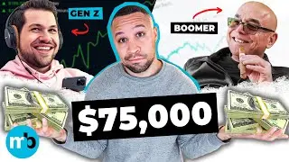 How to Invest $75,000!!! (GEN Z vs BOOMER)