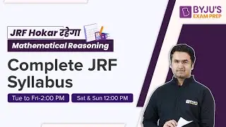 UGC NET Maths and Reasoning | Complete JRF Syllabus | Nishant Sir | NTA NET 2022