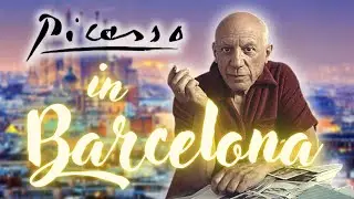 Pablo PICASSO In BARCELONA, Biography Museum: Cubism, Blue Period, paintings Guernica, Las Meninas.