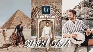 How To Edit Like @SIMON SAVA In Lightroom ||Lightroom Free preset