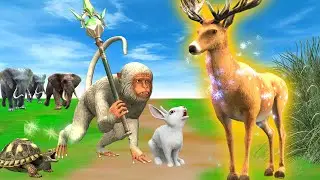 हिरण का वरदान और बंदर की कहानी Hiran Ka Varadaan aur Bandar ki Kahani Deer and Monkey Moral Story