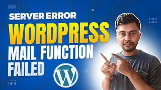 WordPress Mail Function Failed? Fix Server Error Now! @learnwithdaya