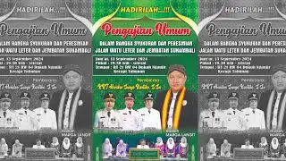 🔴LIVE STREAMING - PENGAJIAN UMUM - BERSAMA KRT HENDRO SURYO  KARTIKO S.Sn  -  NGANJIR KECAPI TAHUNAN