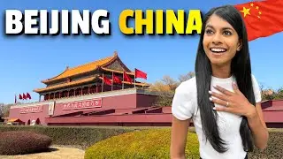 We can't believe China looks like THIS! First day in Beijing 🇨🇳