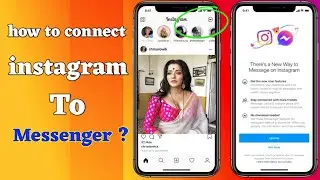 how to connect instagram to messenger ?