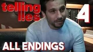 Telling Lies - His Story ( ALL ENDINGS )Manly Lets Play [ 4 ]