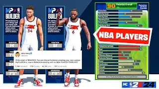 OFFICIAL FULL NBA2K24 BUILDER, BADGES & GAMEPLAY!! OMG 😱