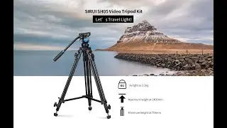 SIRUI SH05 Video Tripod Kit