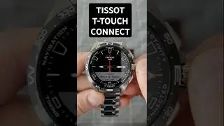 Tissot T-Touch Connect Solar Watch With Titanium Bracelet. 