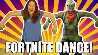 OMG Fortnite Dance Challenge! In Real Life | Babyteeth More