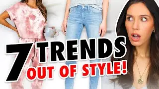 7 Fashion Trends OUT OF STYLE in 2021! *trash or donate*