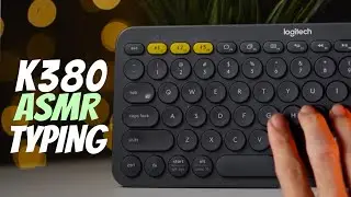 Logitech K380 Typing Test ASMR 