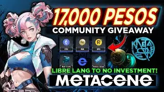 17,000 PESOS GIVEAWAY! Metacene FREE $MAK $USDT and More!