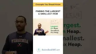 Coding Concept You Should Know | Finding the Largest & Smallest Item #shorts #datastructures