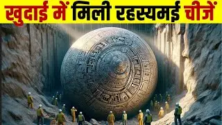 जमीन के नीचे मिली रहस्यमई चीजें| Mysterious Things Found Underground