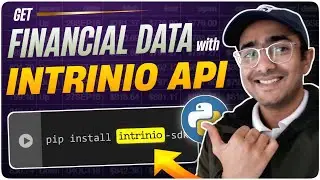 How to use Intrinio Python API to get *Reliable* Financial Data 🔴