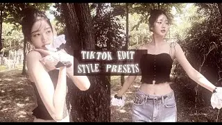 Tiktok edit style presets | Alight link & XML ⭑