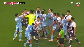 El choque entre Cazonatti y Quevedo que calentó el Cristal vs Alianza Lima