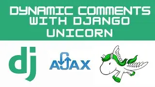 Django Unicorn Tutorial - Post Comments Without Refreshing The Page [NO JAVASCRIPT]