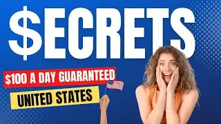 10 Secrets to Earn $100 a Day Online 🇺🇸 - Real Ways To Make Money