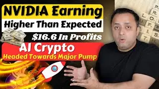 🔴 MAJOR PUMP in AI CRYPTO Expected in 2024 | NVIDIA Earning Report Exceed Expectation | 50x Possible