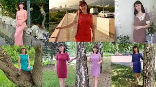 Коллекция платьев, связанных спицами и крючком. Идеи для вдохновения